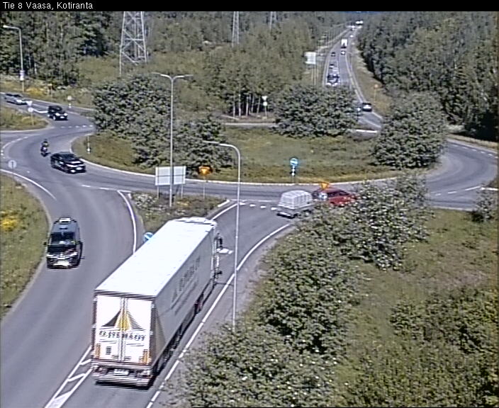 Weather Camera Image Road 8 Vaasa, Kotiranta, Vaasa, Pohjanmaa