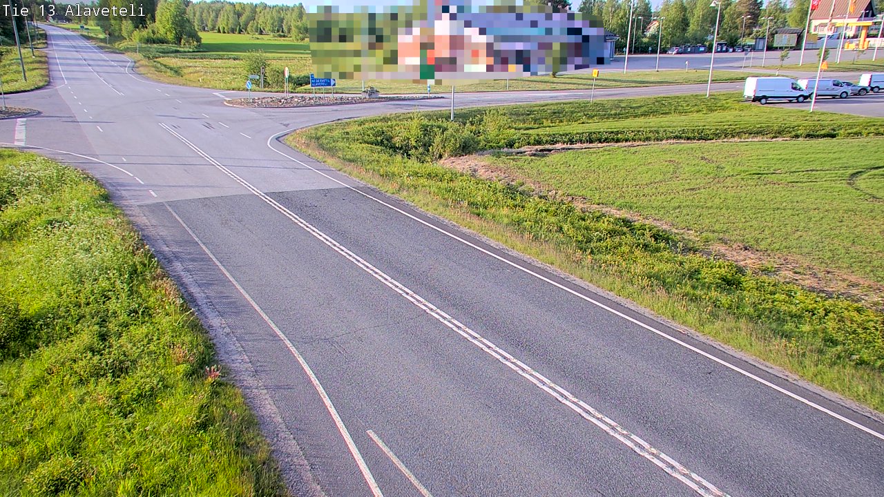 Kelikamerat Kuva Tie 13 Kruunupyy Alaveteli, Kruunupyy, Pohjanmaa
