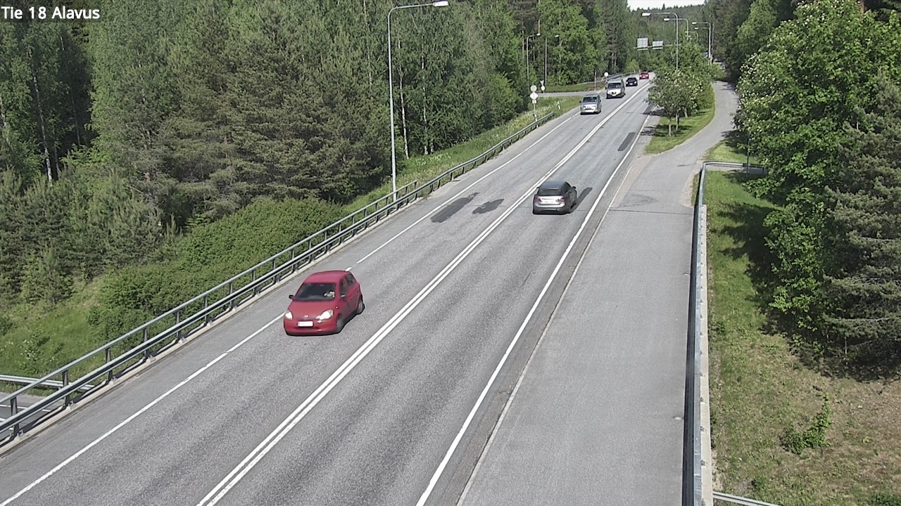 Weather Camera Image Road 18 Alavus, Alavus, Etelä-Pohjanmaa