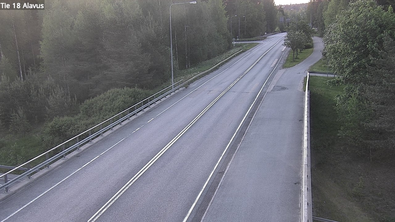 Weather Camera Image Road 18 Alavus, Alavus, Etelä-Pohjanmaa