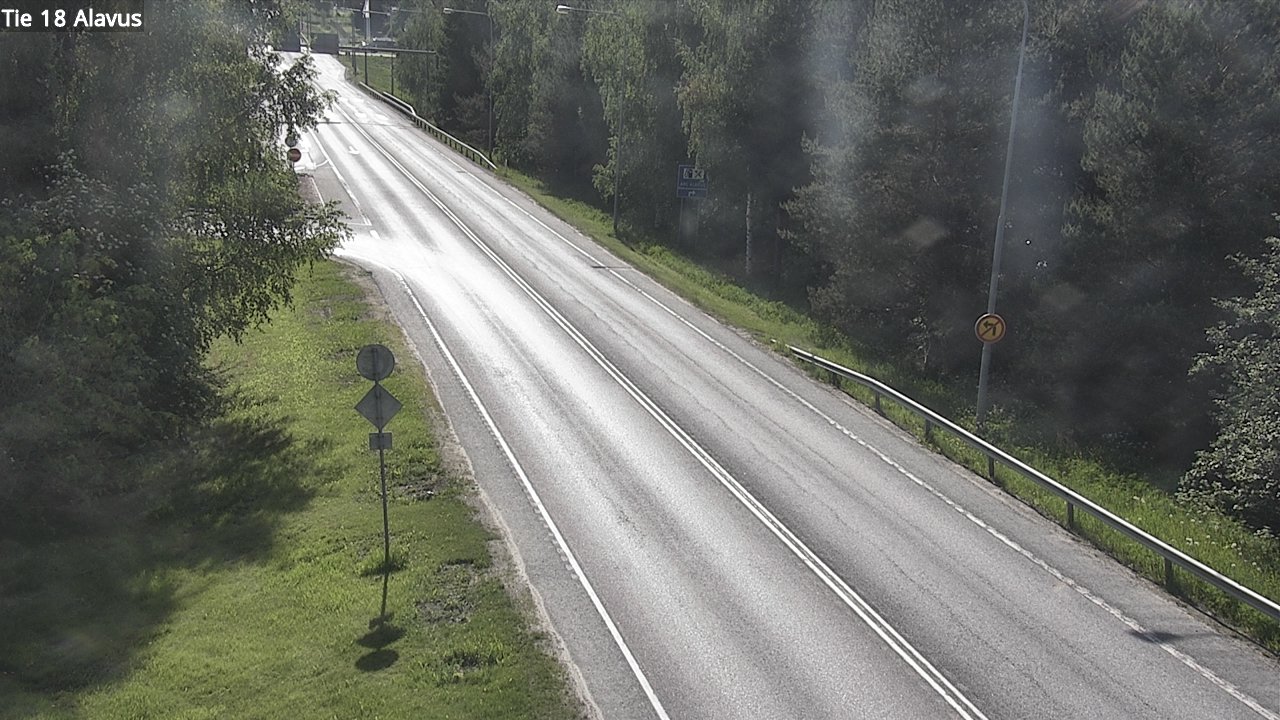 Weather Camera Image Road 18 Alavus, Alavus, Etelä-Pohjanmaa
