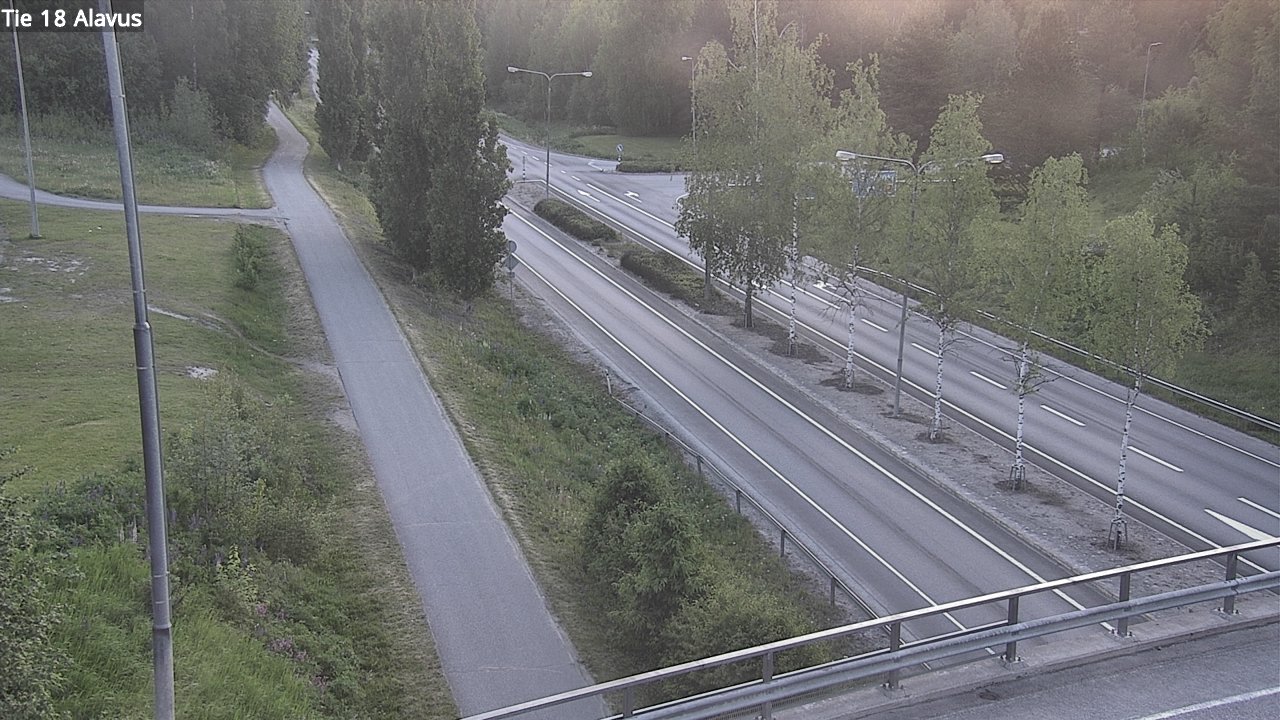 Weather Camera Image Road 18 Alavus, Alavus, Etelä-Pohjanmaa