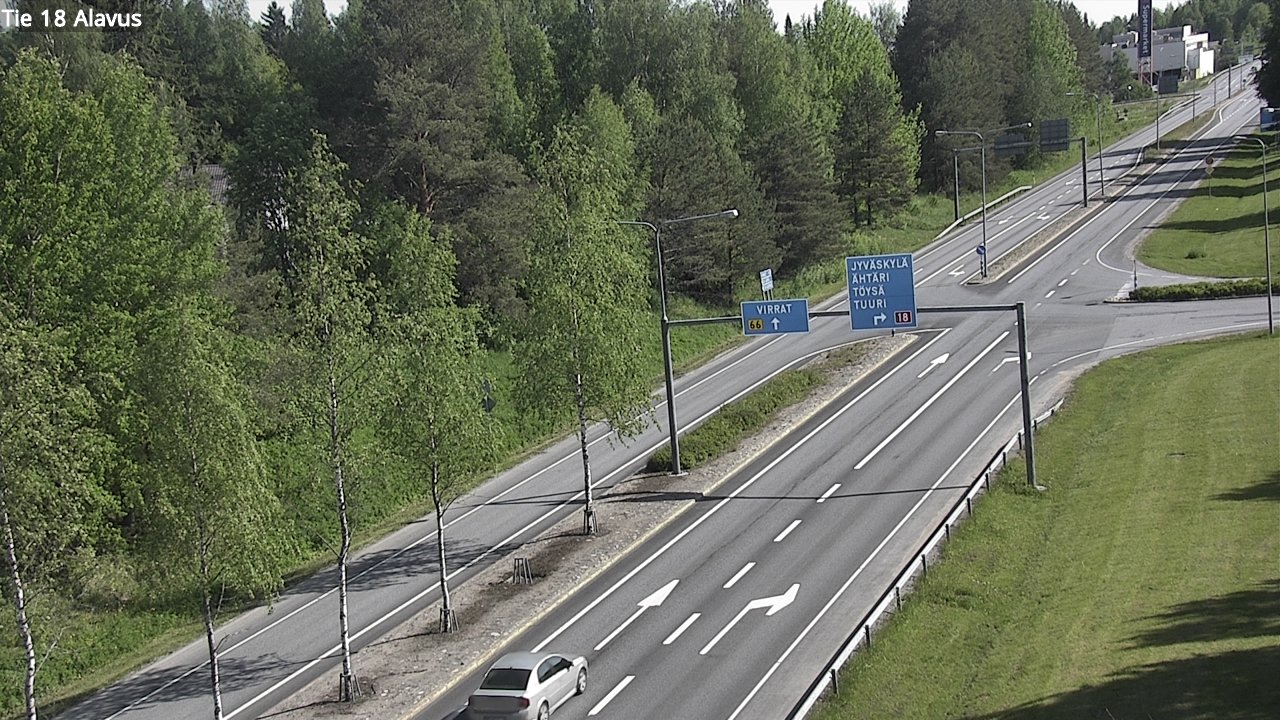 Weather Camera Image Road 18 Alavus, Alavus, Etelä-Pohjanmaa