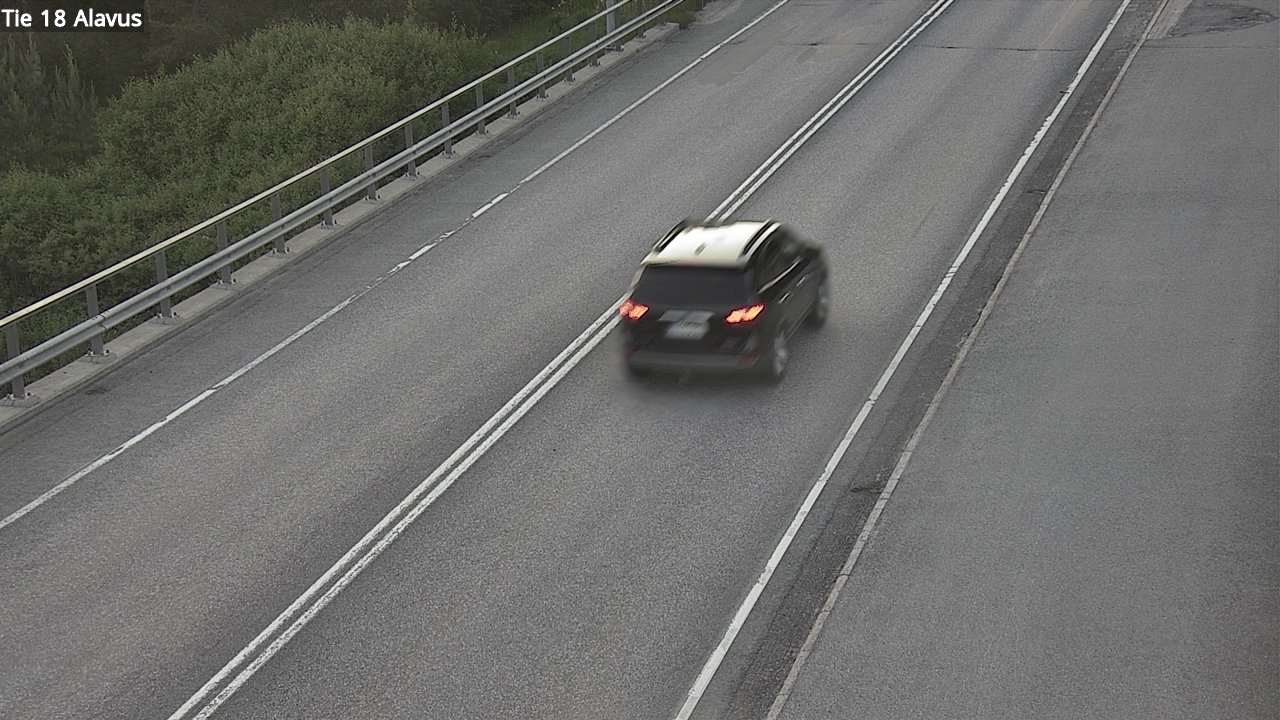 Weather Camera Image Väg 18 Alavo, Alavus, Etelä-Pohjanmaa