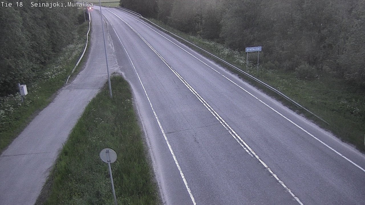 Weather Camera Image Väg 18 Seinäjoki, Munakka, Seinäjoki, Etelä-Pohjanmaa