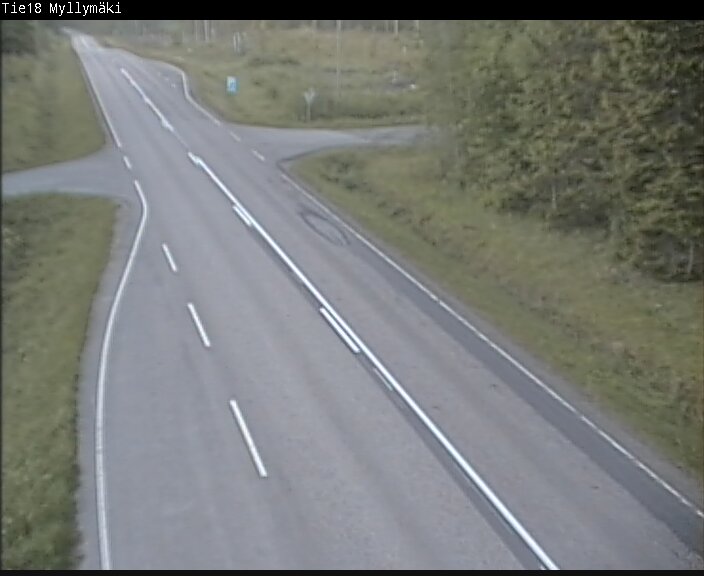 Weather Camera Image Väg 18 Etseri, Myllymäki, Ähtäri, Etelä-Pohjanmaa