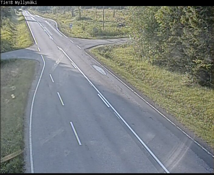 Weather Camera Image Väg 18 Etseri, Myllymäki, Ähtäri, Etelä-Pohjanmaa