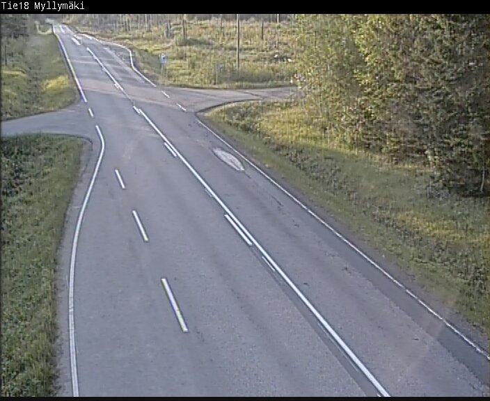 Weather Camera Image Road 18 Ähtäri, Myllymäki, Ähtäri, Etelä-Pohjanmaa