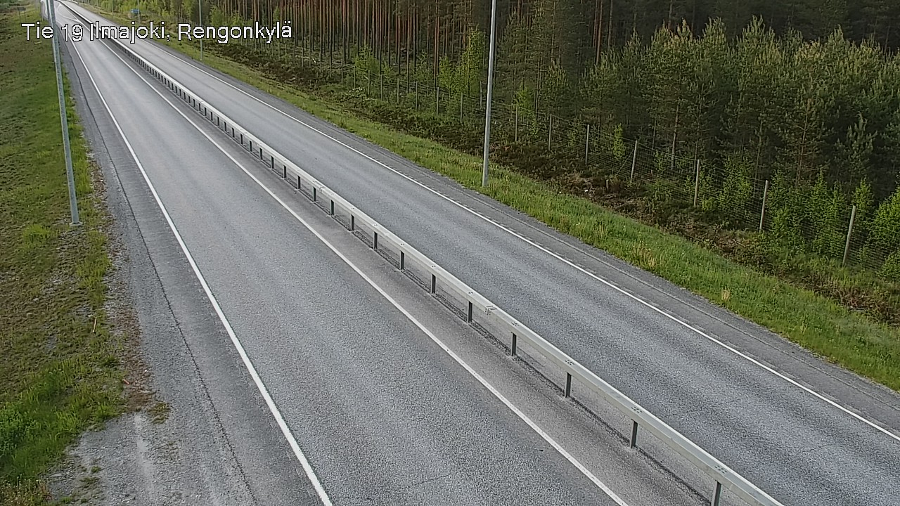 Weather Camera Image Road 19 Ilmajoki, Rengonkylä, Ilmajoki, Etelä-Pohjanmaa