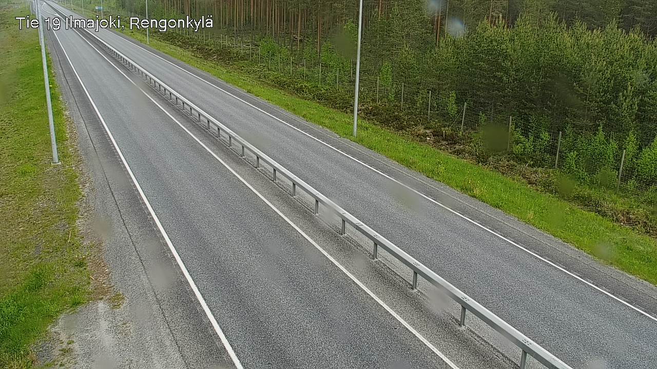 Weather Camera Image Road 19 Ilmajoki, Rengonkylä, Ilmajoki, Etelä-Pohjanmaa
