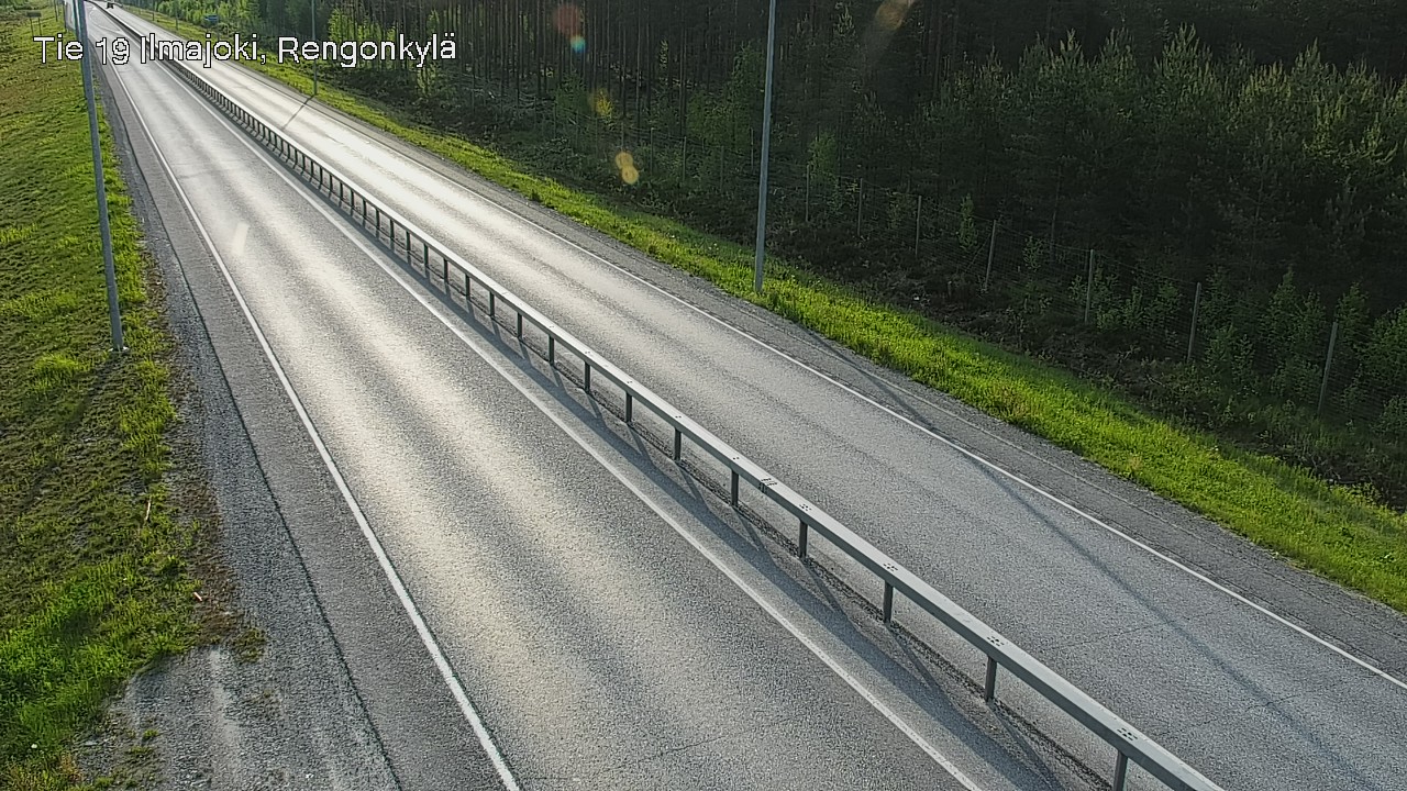 Weather Camera Image Road 19 Ilmajoki, Rengonkylä, Ilmajoki, Etelä-Pohjanmaa
