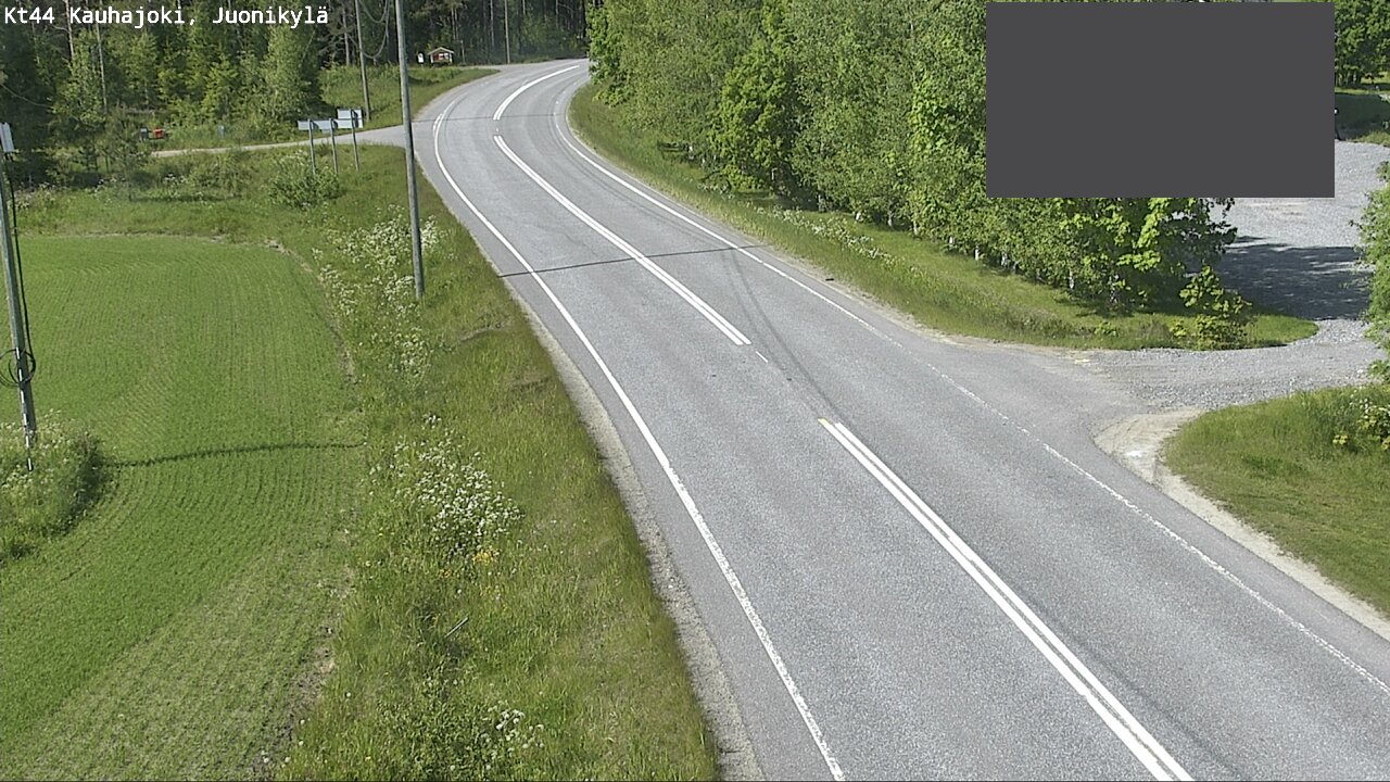 Weather Camera Image Road 44 Kauhajoki, Juonikylä,, Kauhajoki, Etelä-Pohjanmaa