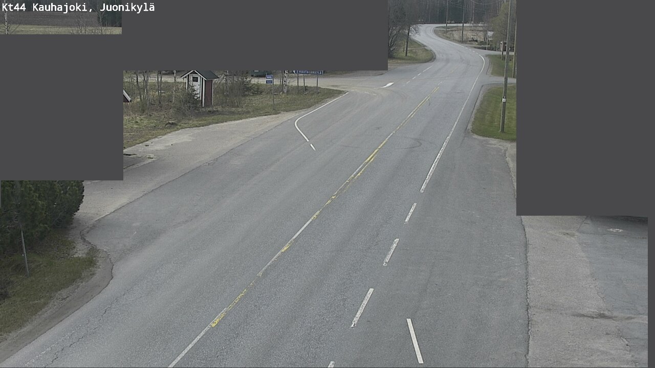 Weather Camera Image Väg 44 Kauhajoki, Juonikylä, Kauhajoki, Etelä-Pohjanmaa