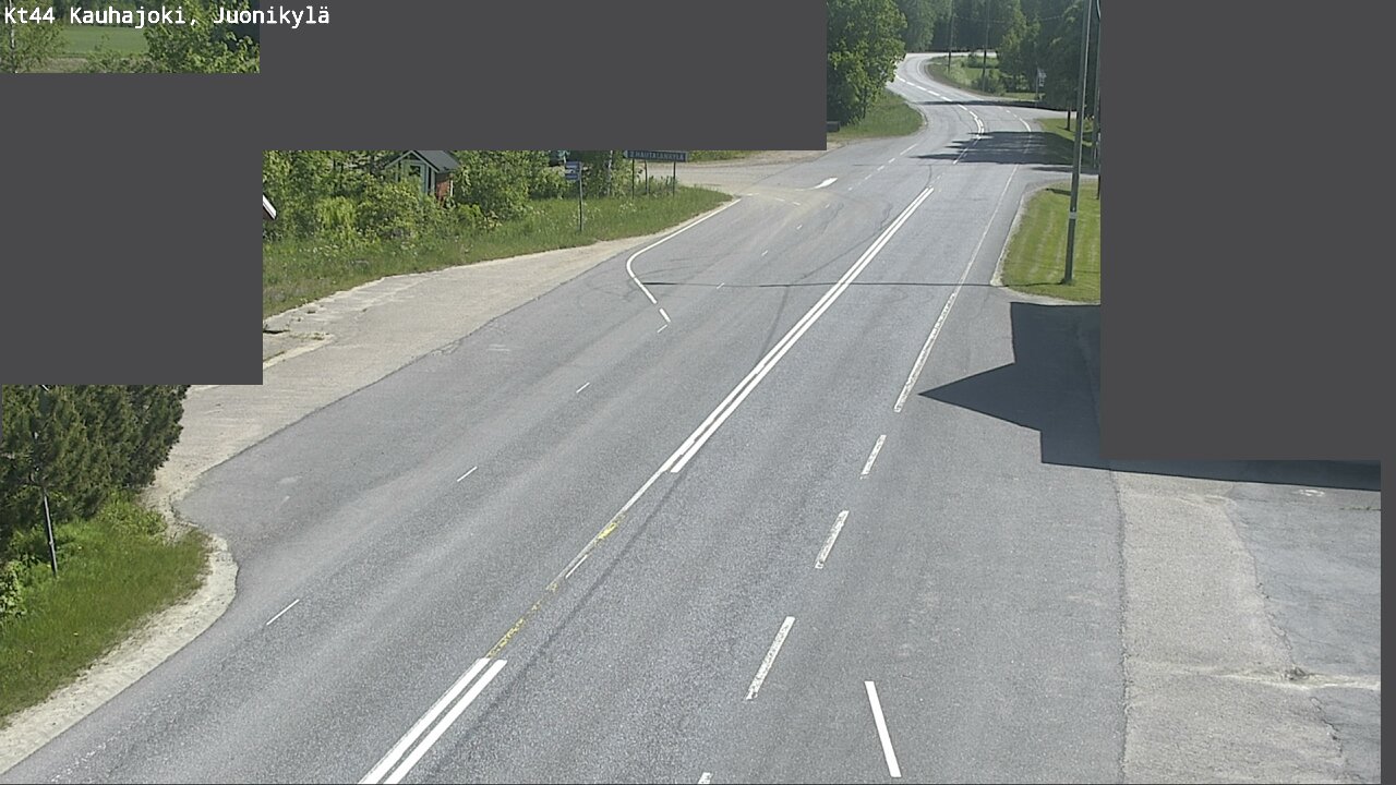 Weather Camera Image Road 44 Kauhajoki, Juonikylä,, Kauhajoki, Etelä-Pohjanmaa