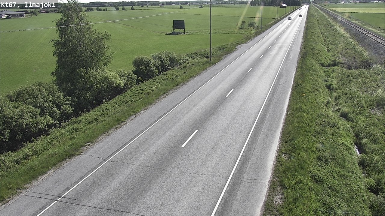 Weather Camera Image Road 67 Ilmajoki, Ilmajoki, Etelä-Pohjanmaa