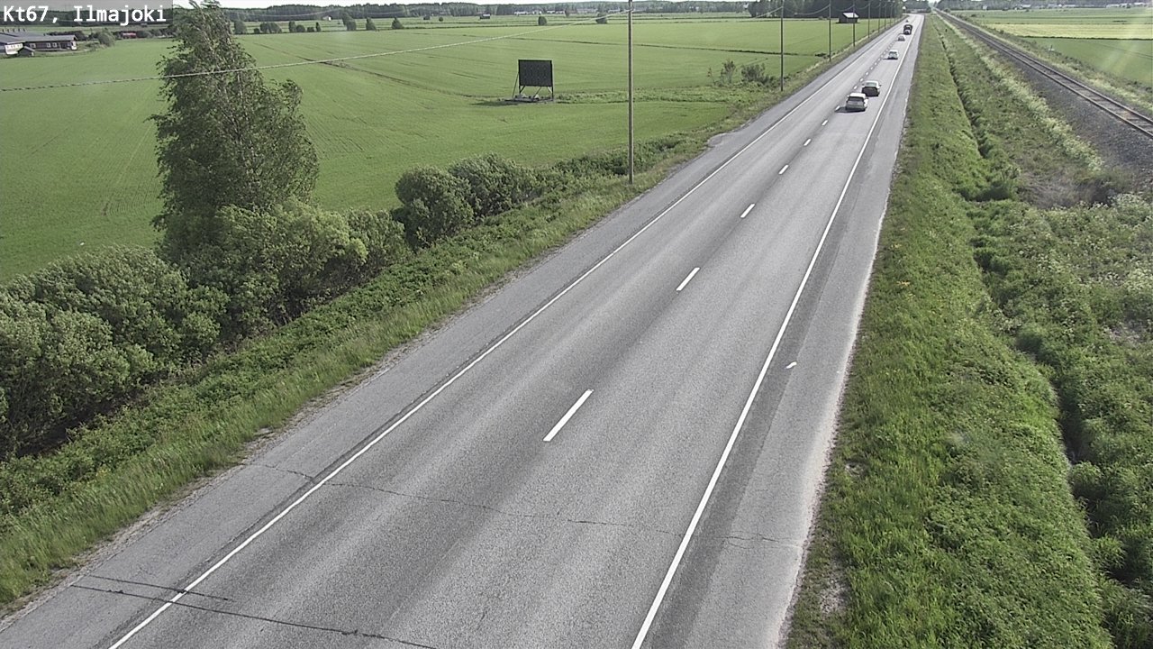 Weather Camera Image Road 67 Ilmajoki, Ilmajoki, Etelä-Pohjanmaa