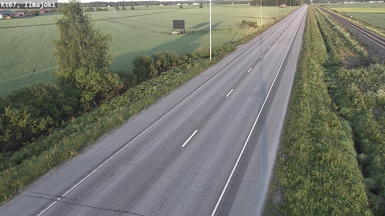 Weather Camera Image Väg 67 Ilmajoki, Ilmajoki, Etelä-Pohjanmaa