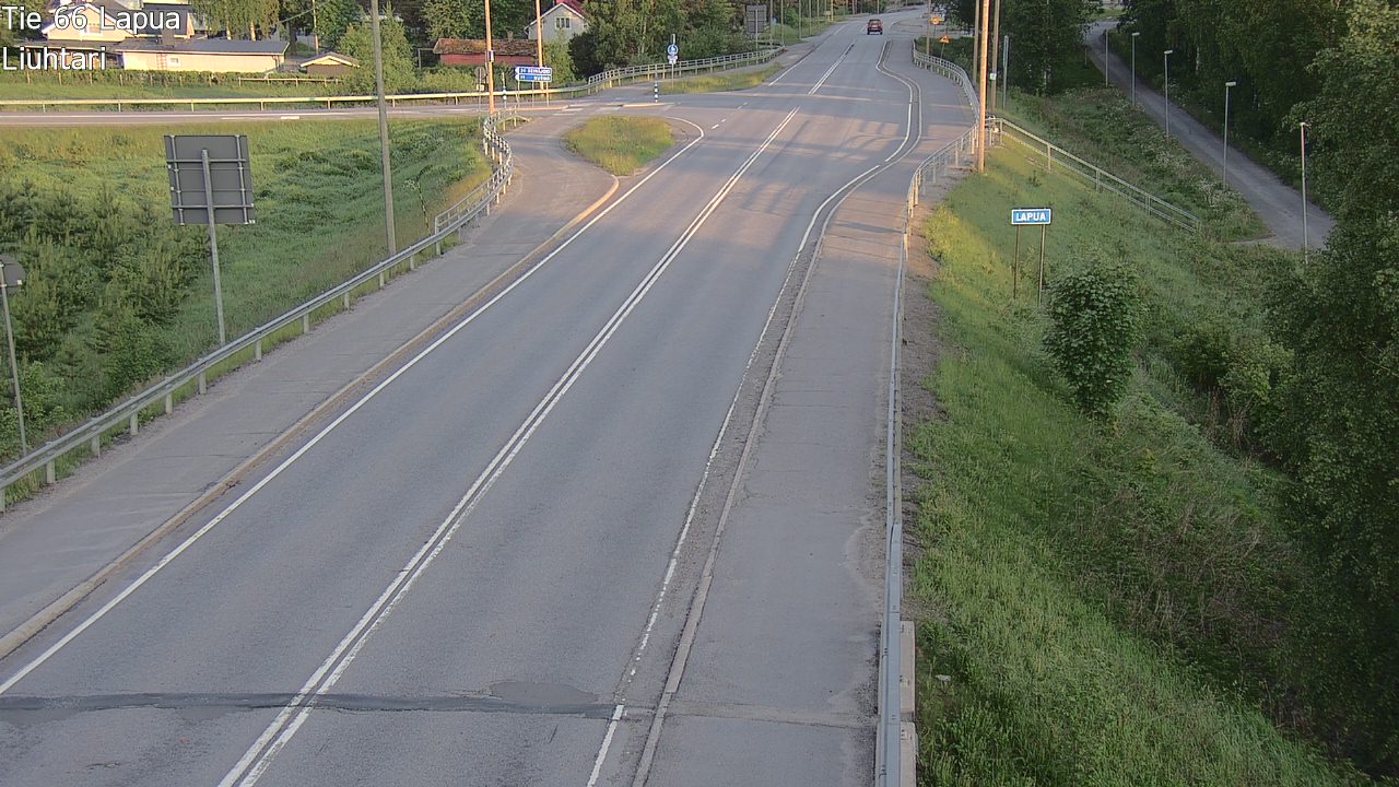 Weather Camera Image Väg 66 Lappo, Lapua, Etelä-Pohjanmaa