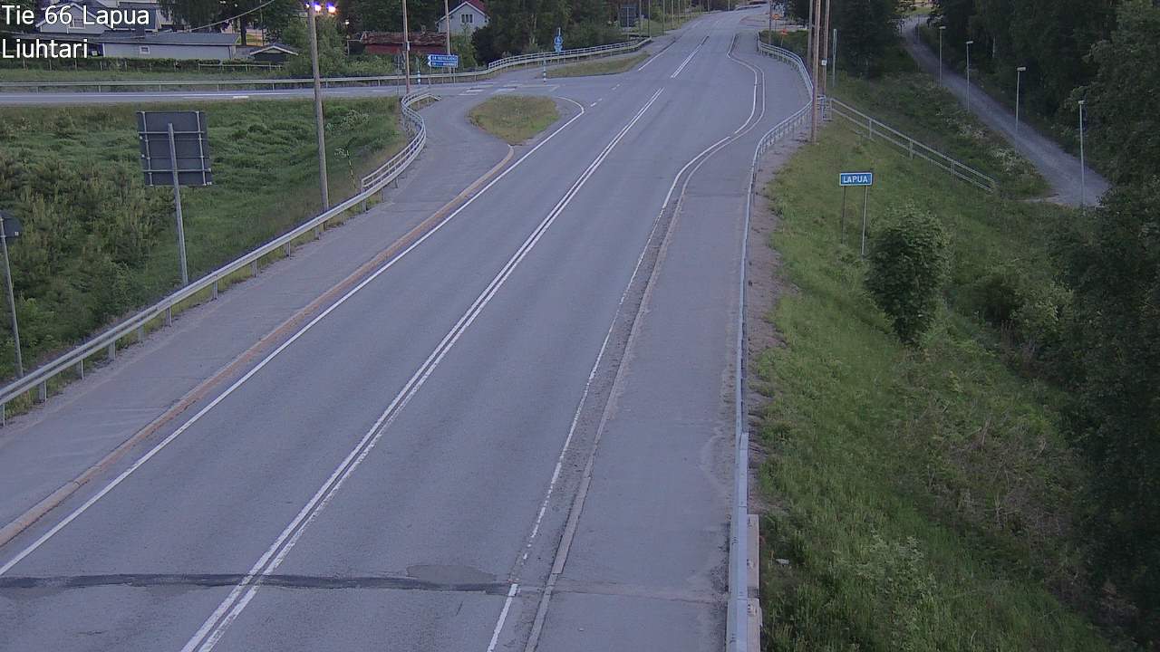 Weather Camera Image Väg 66 Lappo, Lapua, Etelä-Pohjanmaa