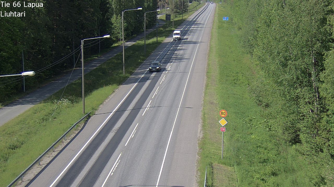 Weather Camera Image Road 66 Lapua, Lapua, Etelä-Pohjanmaa