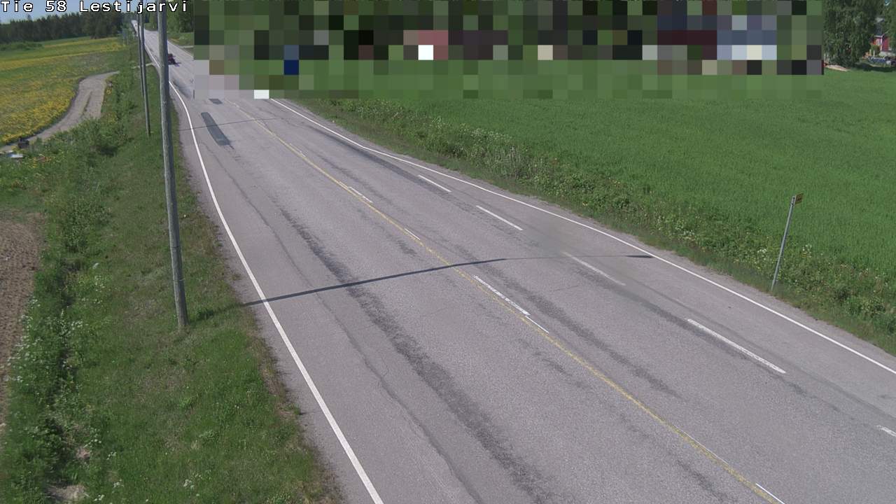 Weather Camera Image Väg 58 Lestijärvi, Lestijärvi, Keski-Pohjanmaa