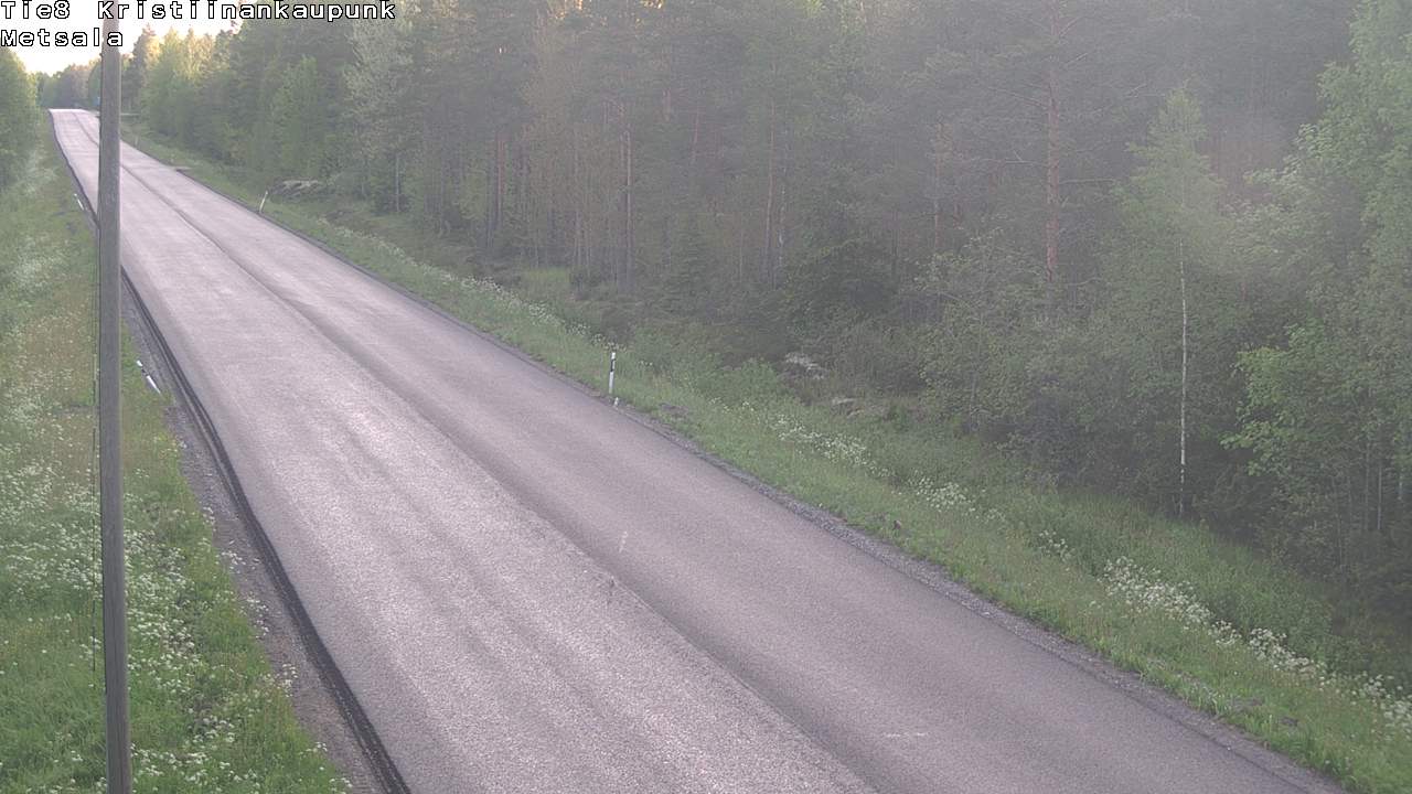 Weather Camera Image Väg 8 Kristinestad, Ömossa, Kristiinankaupunki, Pohjanmaa