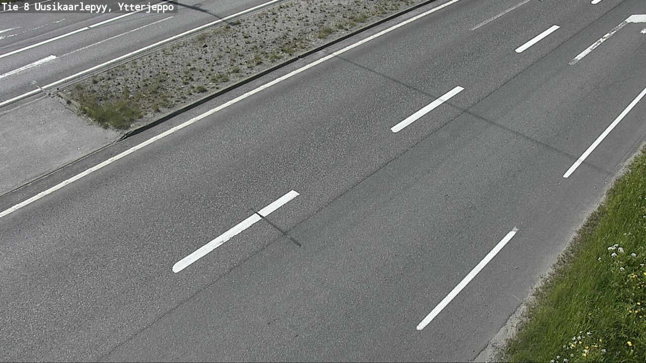 Weather Camera Image Road 8 Uusikaarlepyy, Ytterjeppo, Uusikaarlepyy, Pohjanmaa