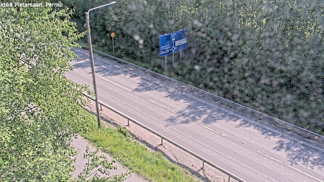 Weather Camera Image Väg 68 Jakobstad, Permo, Pietarsaari, Pohjanmaa