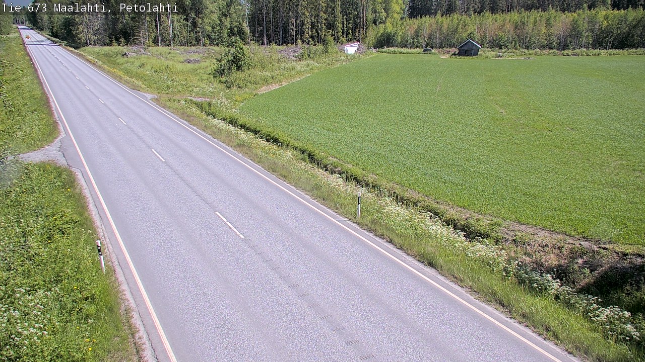 Weather Camera Image Road 673 Maalahti, Petolahti, Maalahti, Pohjanmaa