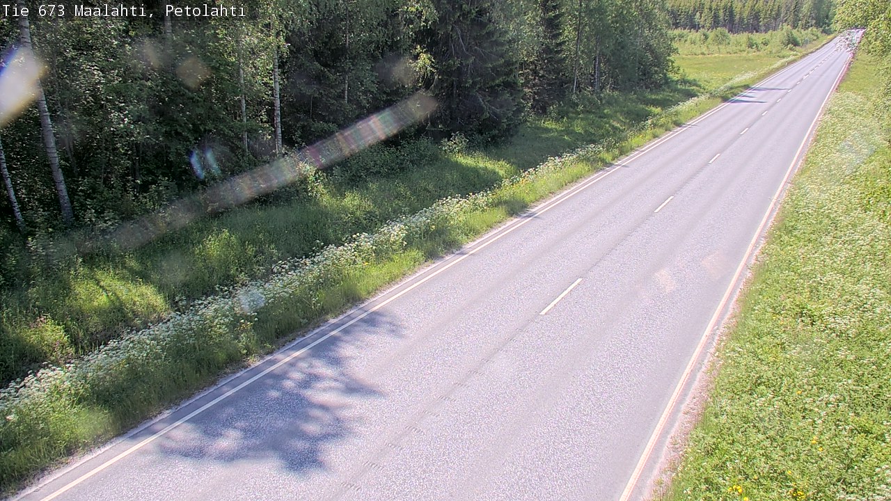 Weather Camera Image Road 673 Maalahti, Petolahti, Maalahti, Pohjanmaa