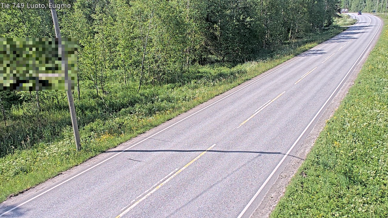 Weather Camera Image Road 749 Luoto, Eugmo, Luoto, Pohjanmaa