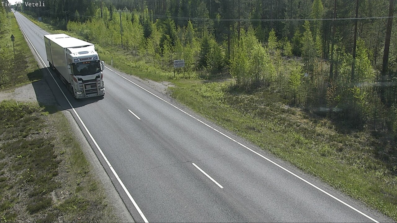 Weather Camera Image Road 13 Veteli, Veteli, Keski-Pohjanmaa