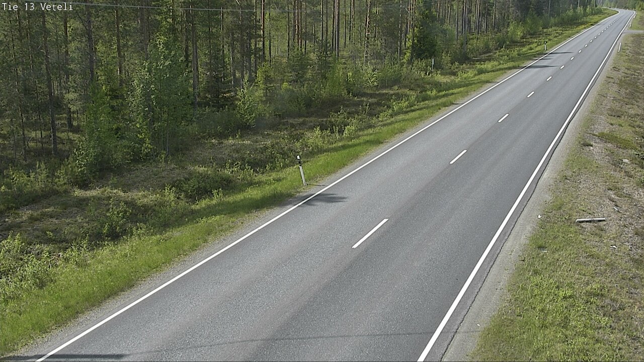 Weather Camera Image Road 13 Veteli, Veteli, Keski-Pohjanmaa