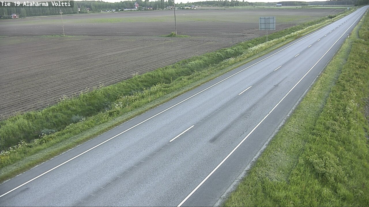 Weather Camera Image Road 19 Alahärmä, Voltti, Kauhava, Etelä-Pohjanmaa