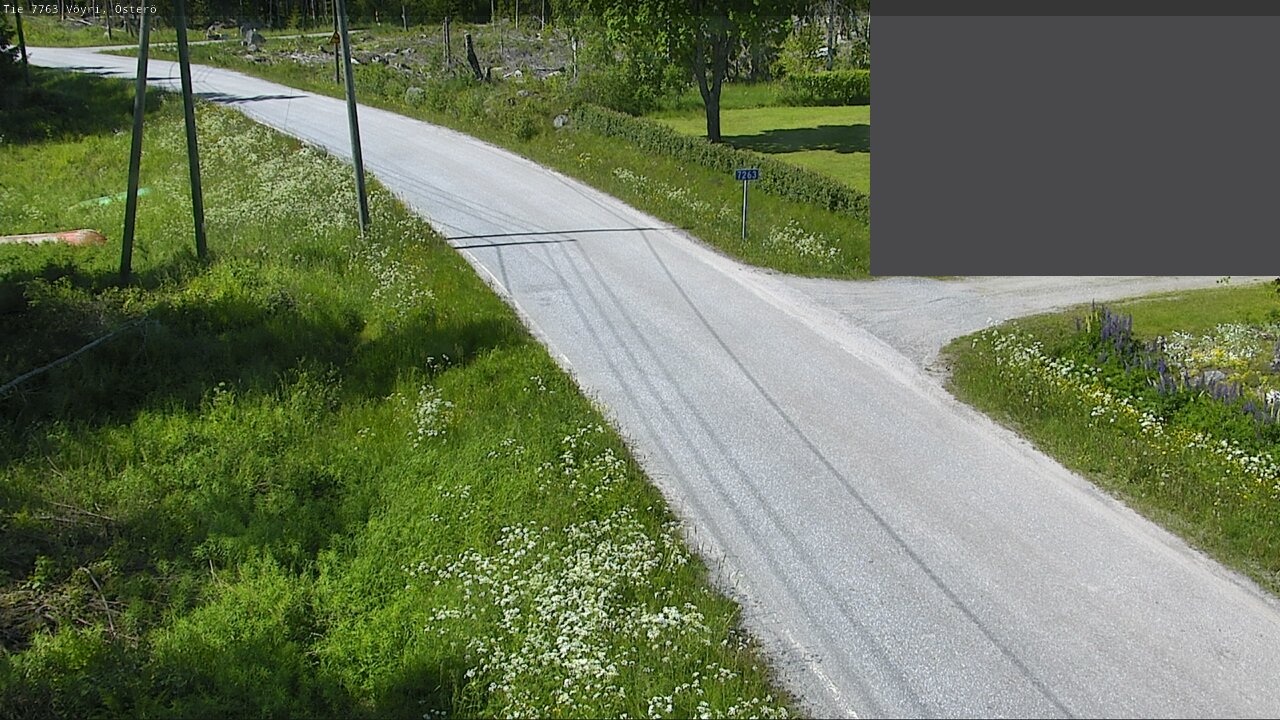 Weather Camera Image Väg 7763 Vöyri, Österö, Vöyri, Pohjanmaa