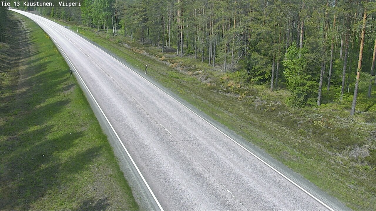 Weather Camera Image Väg 13 Kaustinen_Viiperi, Kaustinen, Keski-Pohjanmaa