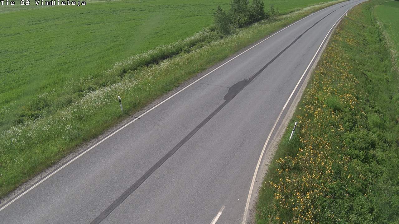 Weather Camera Image Road 68 Vimpeli, Hietoja, Vimpeli, Etelä-Pohjanmaa