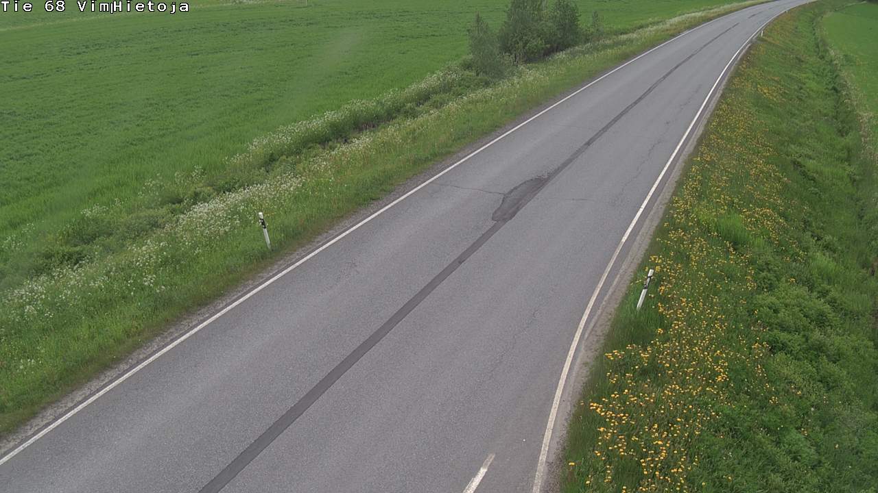 Weather Camera Image Road 68 Vimpeli, Hietoja, Vimpeli, Etelä-Pohjanmaa