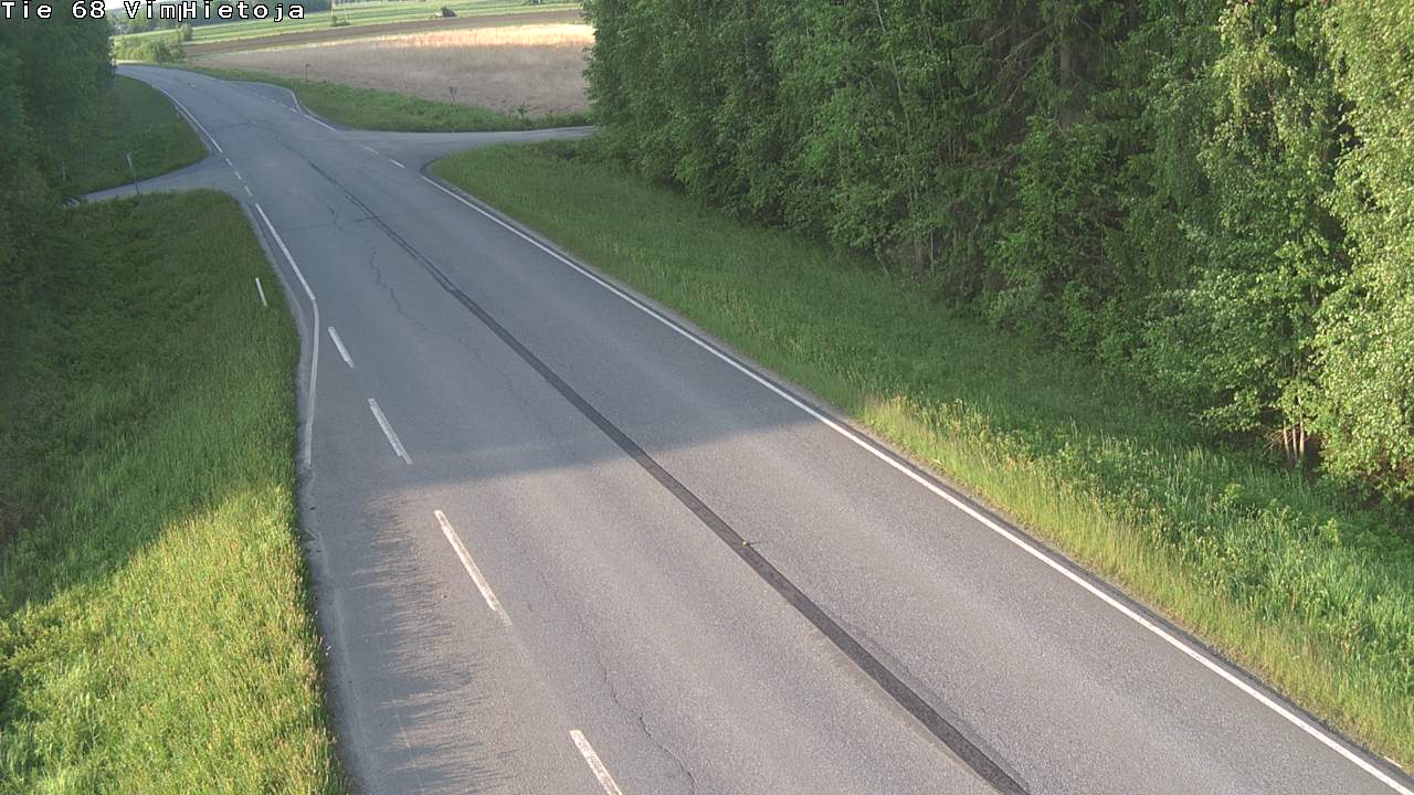 Weather Camera Image Väg 68 Vindala, Hietoja, Vimpeli, Etelä-Pohjanmaa