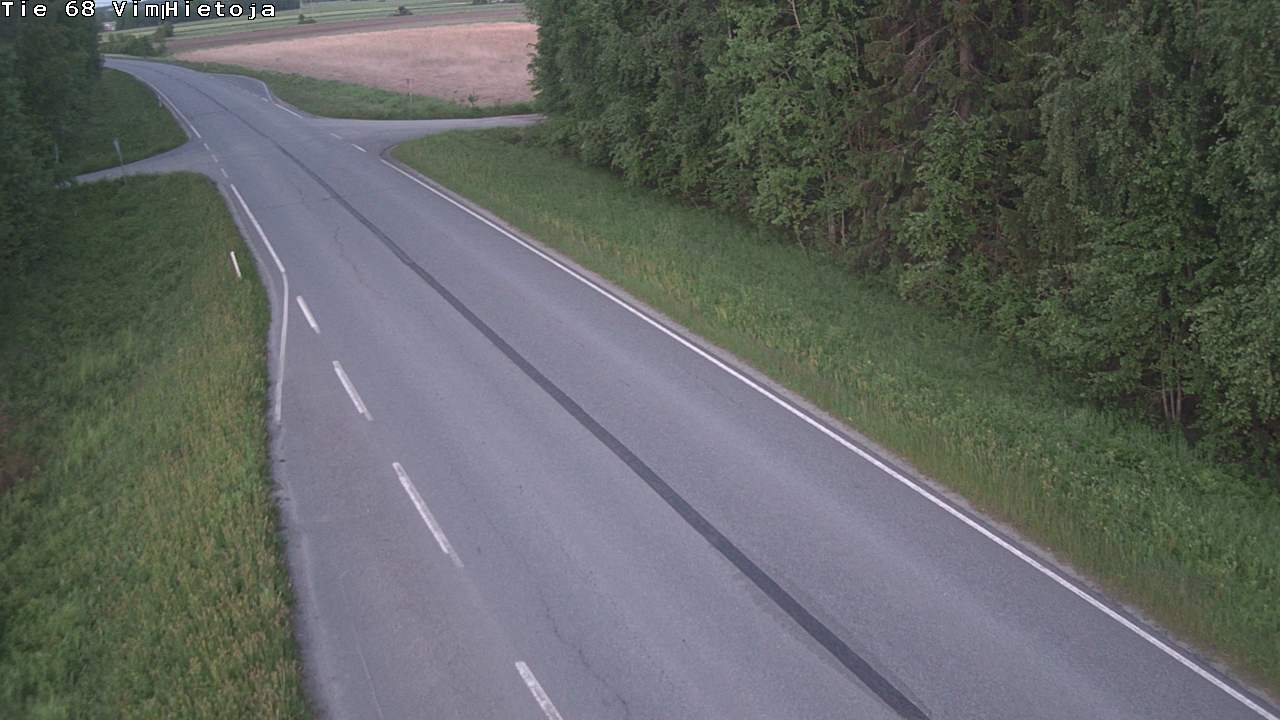 Weather Camera Image Road 68 Vimpeli, Hietoja, Vimpeli, Etelä-Pohjanmaa