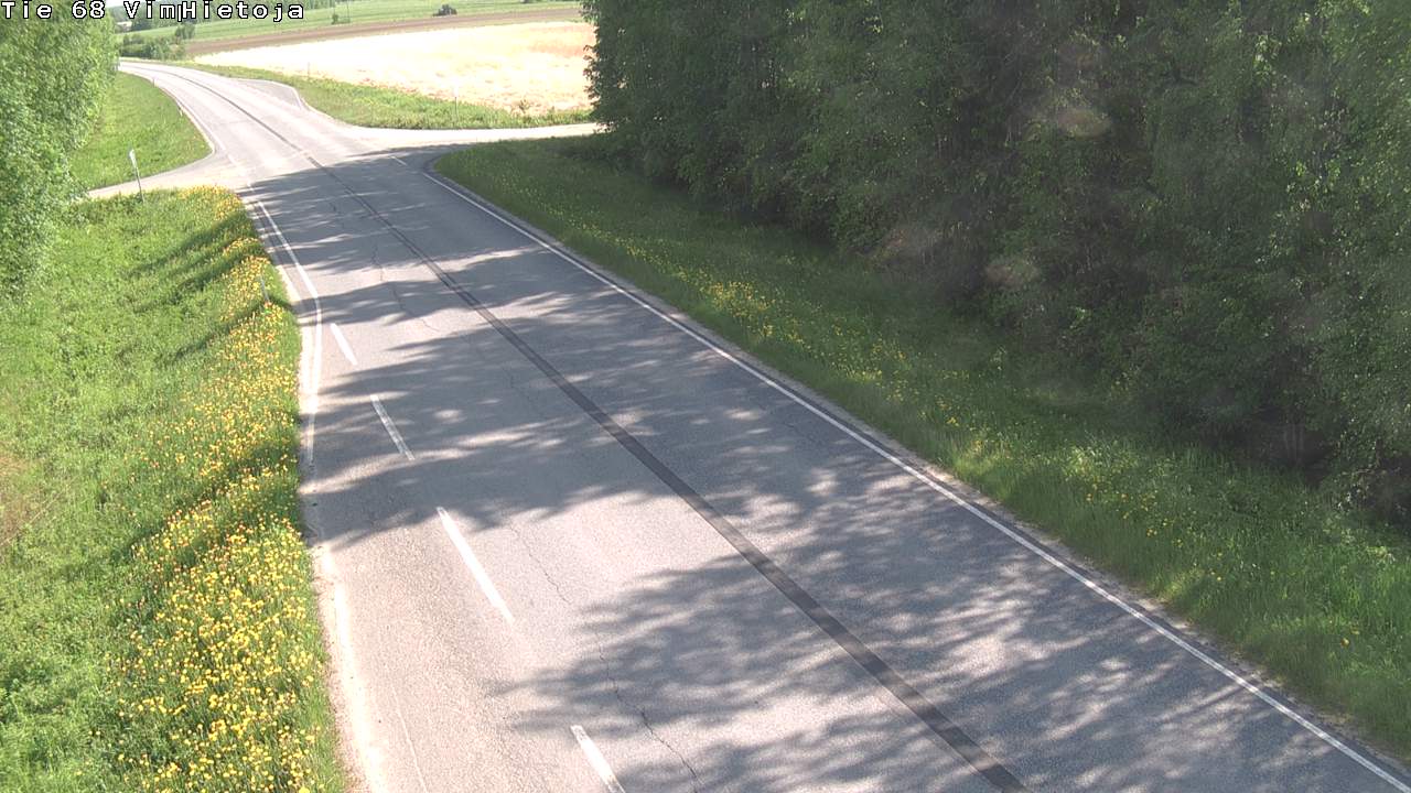 Weather Camera Image Road 68 Vimpeli, Hietoja, Vimpeli, Etelä-Pohjanmaa