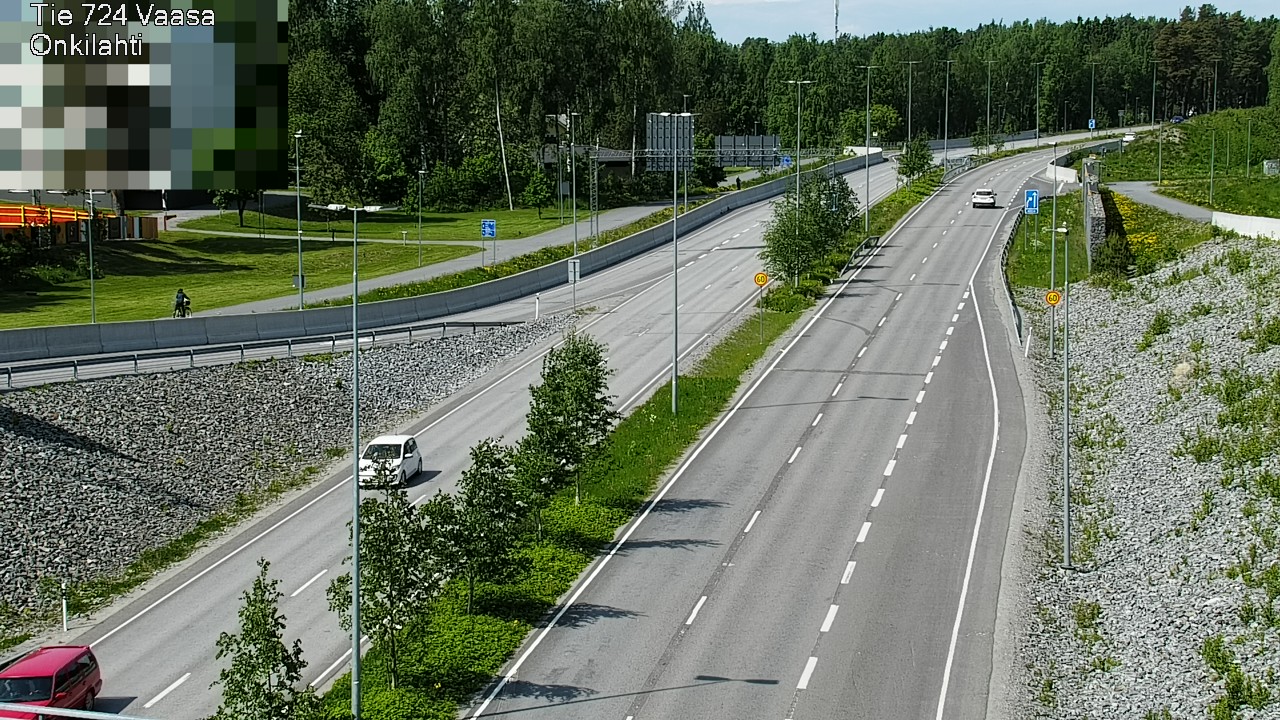 Weather Camera Image Väg 724 Vasa, Onkilahti, Vaasa, Pohjanmaa