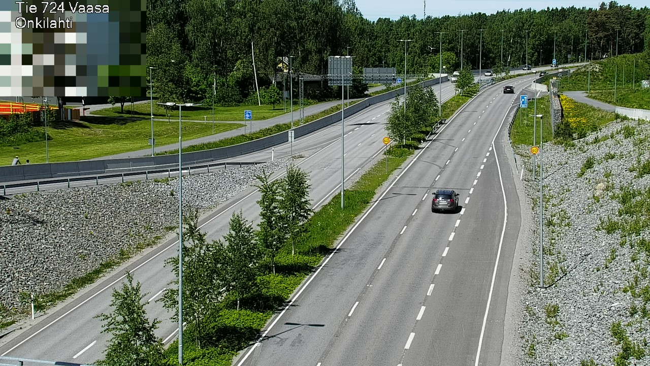Weather Camera Image Road 724 Vaasa, Onkilahti, Vaasa, Pohjanmaa