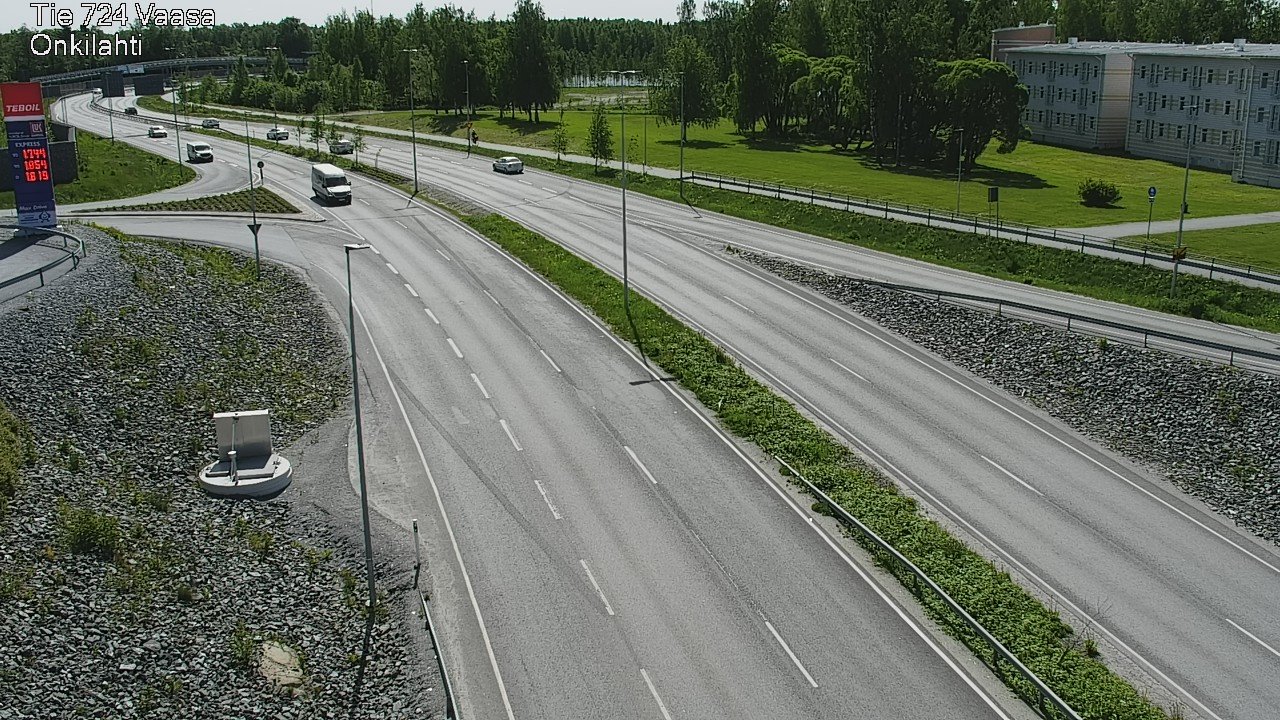 Weather Camera Image Road 724 Vaasa, Onkilahti, Vaasa, Pohjanmaa