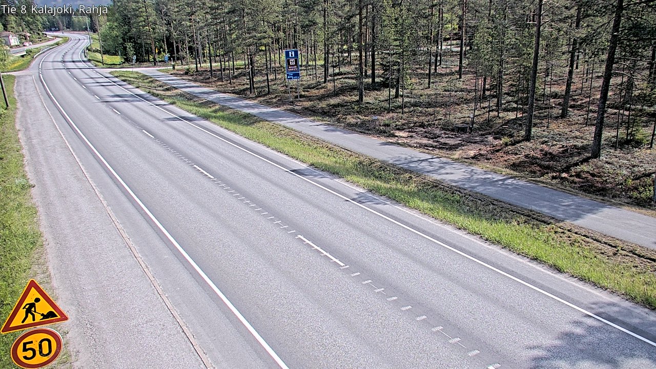 Kelikamerat Kuva Tie 8 Kalajoki, Rahja, Kalajoki, Pohjois-Pohjanmaa