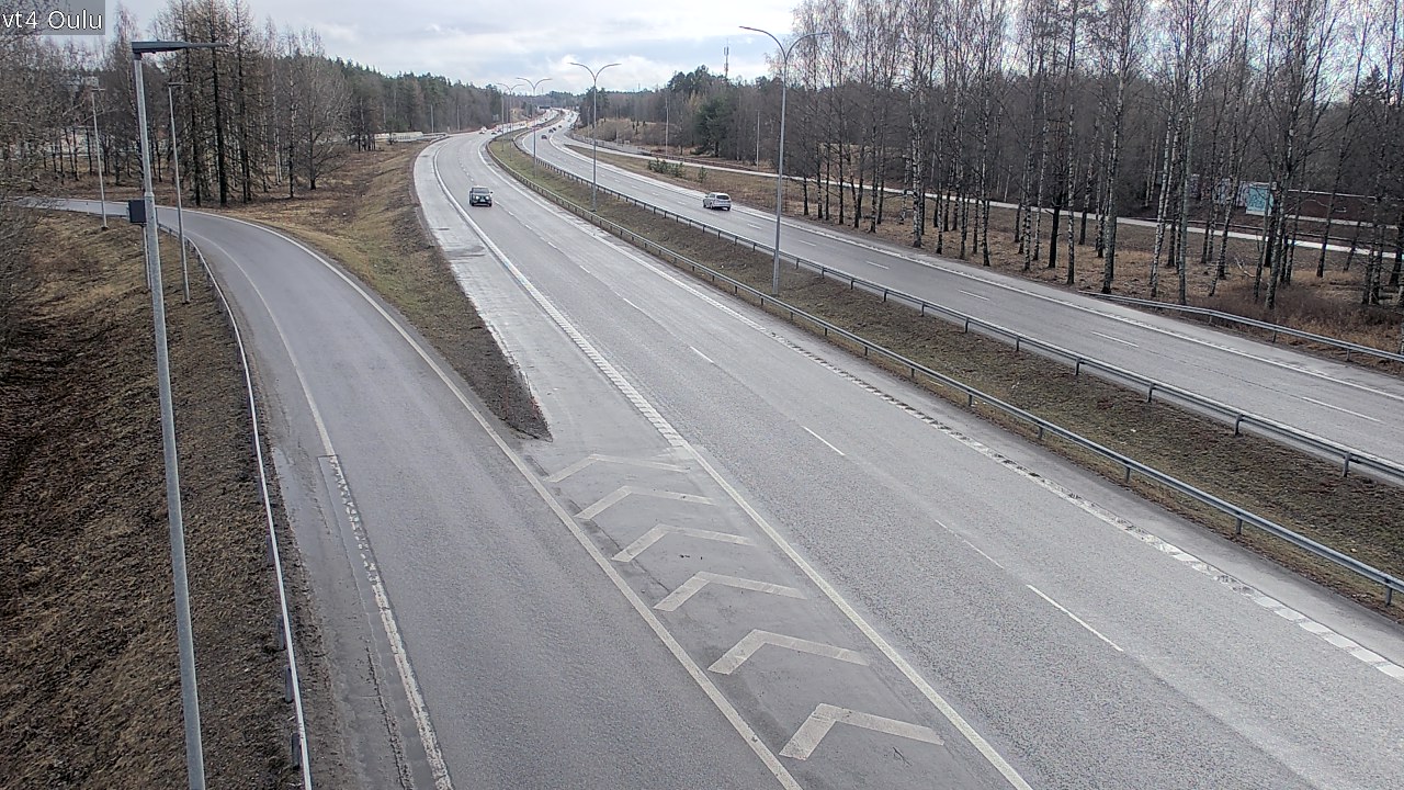 Weather Camera Image Road 4 Oulu, Oulu, Pohjois-Pohjanmaa
