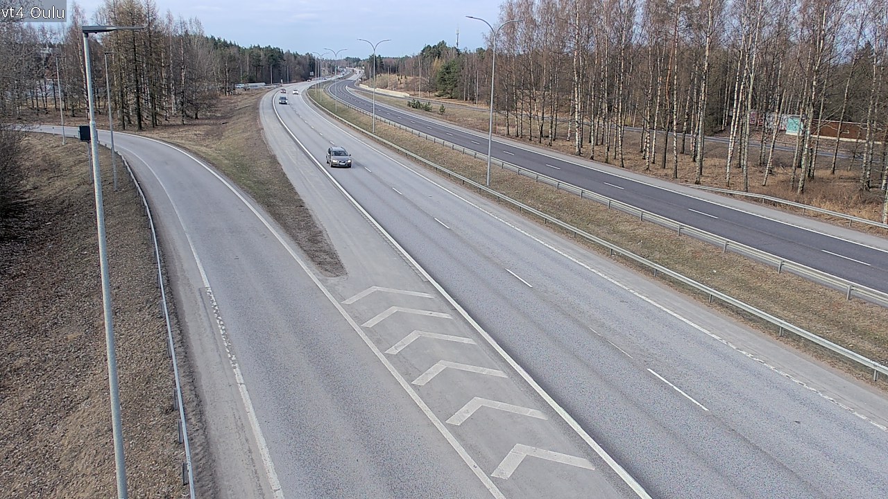 Weather Camera Image Road 4 Oulu, Oulu, Pohjois-Pohjanmaa