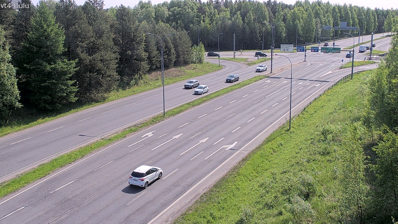 Weather Camera Image Road 4 Oulu, Oulu, Pohjois-Pohjanmaa