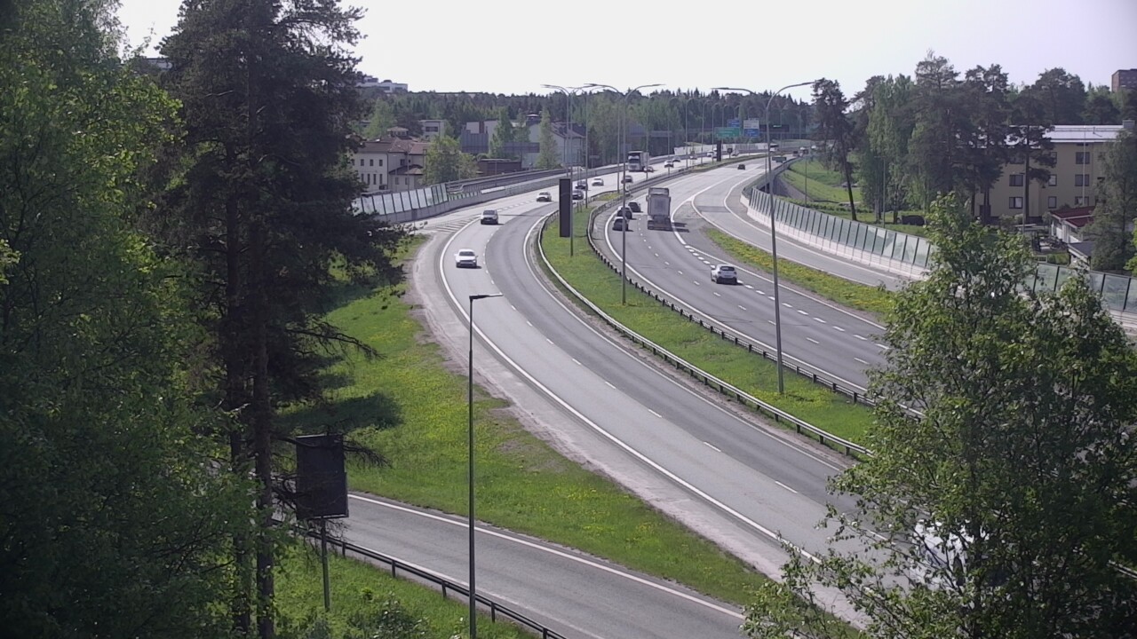 Weather Camera Image Road 4 Oulu, Laanila, Oulu, Pohjois-Pohjanmaa