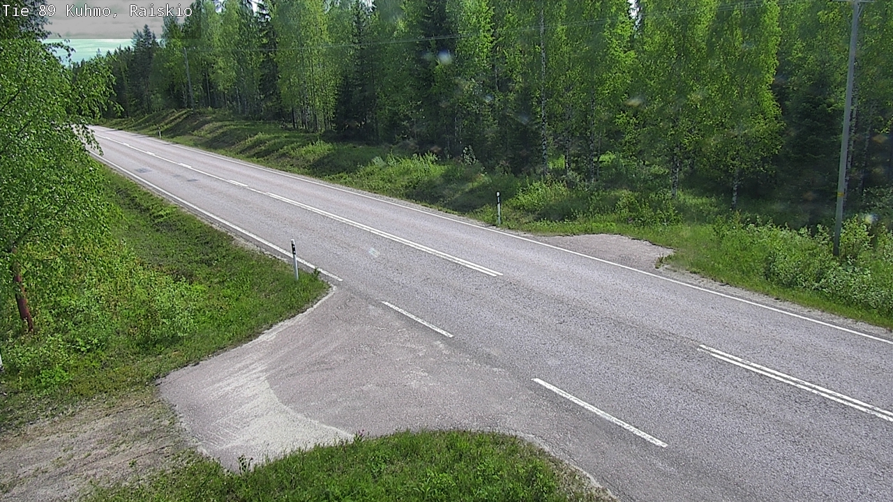 Weather Camera Image Road 89 Kuhmo, Raiskio, Kuhmo, Kainuu